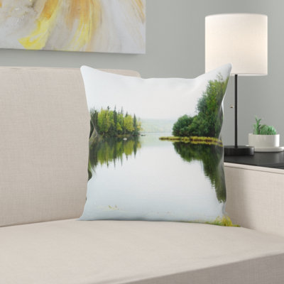 Water Throw Pillow