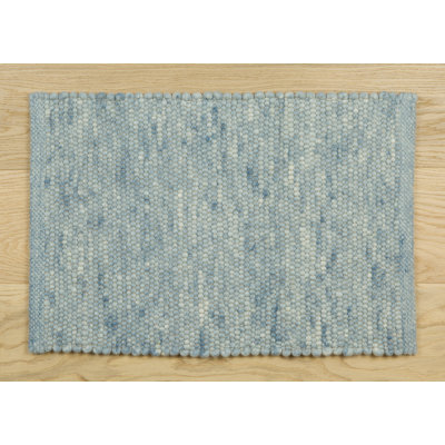 Solid Colour Wool Area Rug