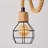 Vintage Hemp Rope Pendant Light Fixture-1147627544
