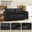 Elverna 66'' Faux Leather Sofa-1739800164