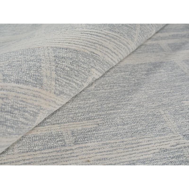 Park City Handmade Wool Geometric Area Rug, Rectangle 9' x 12'