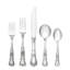 5 Piece Sterling silver Flatware Set, Service for 1