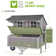 Movable Chicken Coop With Three Nesting Boxes