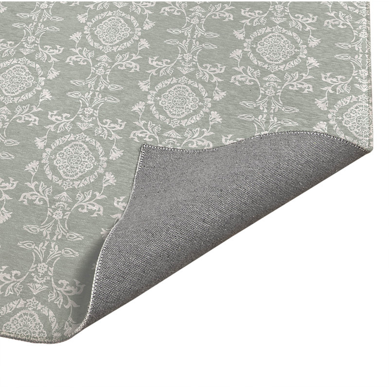 Tapis de bureau léger Jackie, Sauge, L 72 po x P 48 po