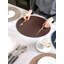 Dovi Faux Leather Oval Placemats