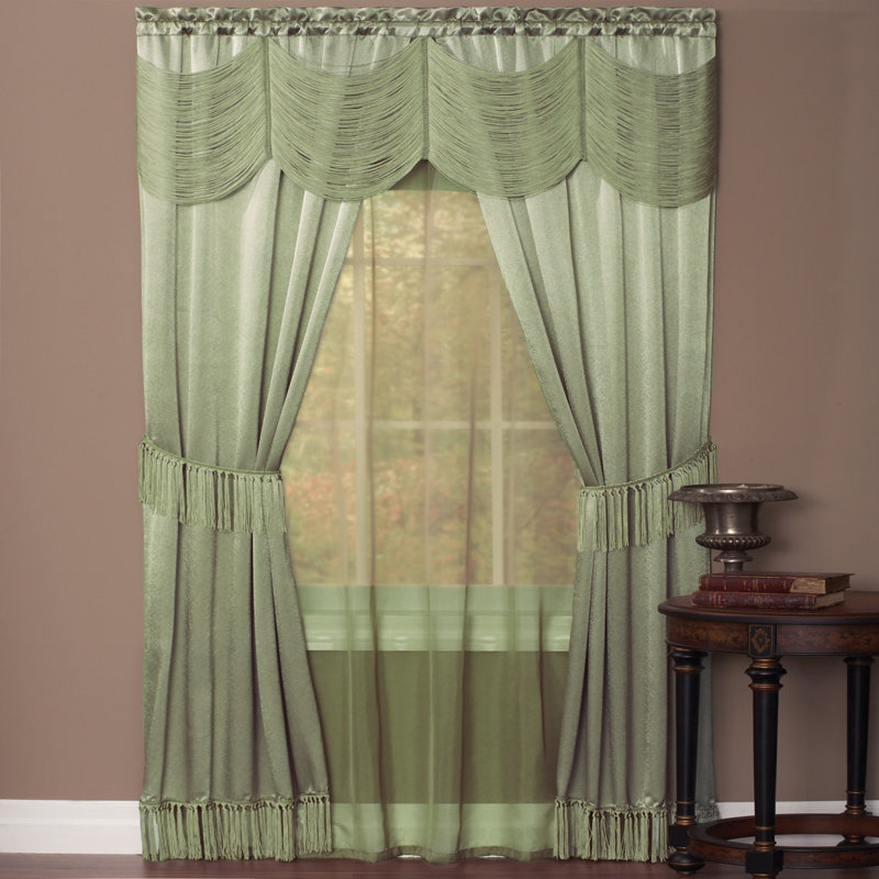 Artis Curtain, Taupe, 28" W x 63" L