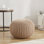 Repose-pieds rond avec repose-pieds By 