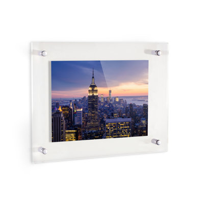 Acrylic Matte Floater Picture Frame