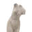 26" Torso Sculpture - Contemporary Abstract Decorative Home Art Display on Stand - Gray Polyresin Decor Statue for Home or Office