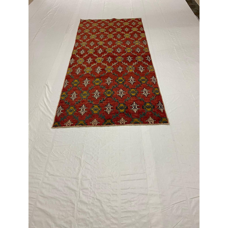 Tapis Dakhia tribal 4 x 8 rétro Anatolian