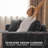 Dharius 2 - Piece No Assembly Required 109'' Cloud Modular Sectional Compression Sofa Couch, L-Shaped Comfort Sofa for Living Room,Deep Seat Corner Couch With 2 Chaises & 5 Pillows-1371025373