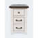 Yoji Solid Wood 3 - Drawer End Table and Built-In Outlets