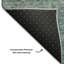 Premium Machine Washable Wayne AMF1096 Modern Rug-824094762