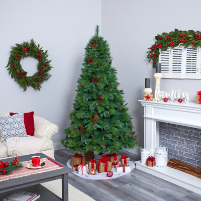 Easy Set-Up Lighted Christmas Tree