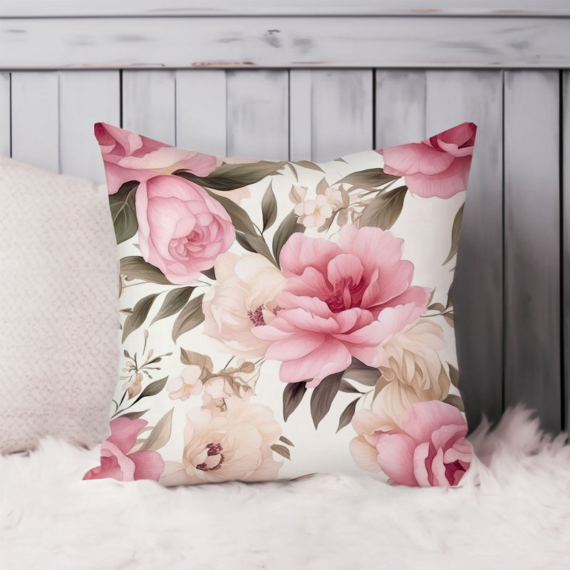 Floral Flowers Symphony XI Shabby Elegance, 20"H x 20"W
