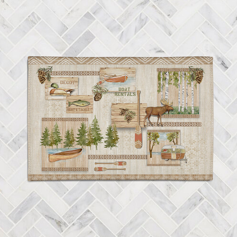 Lakewood Chenille Indoor Rug, Rectangle 4' x 6'