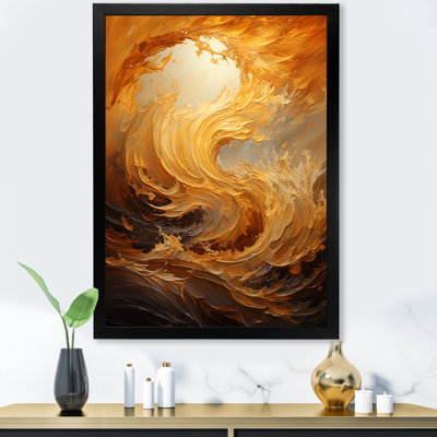 " Golden Orange Surge II "