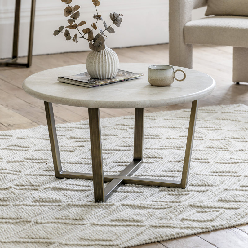 Centhia Cross Legs Coffee Table