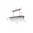 Dahlonega 12 - Light Dimmable Square / Rectangle Chandelier-27969557-27969559-27969563