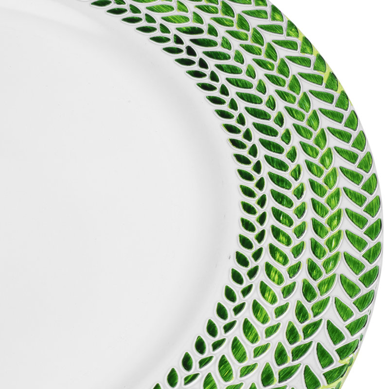 Chargeur en plastique 13 po, Vert