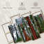 «Redwood Trees Vibrant Redwood», reproduction d'art sur toile 4 pièces-1513858778