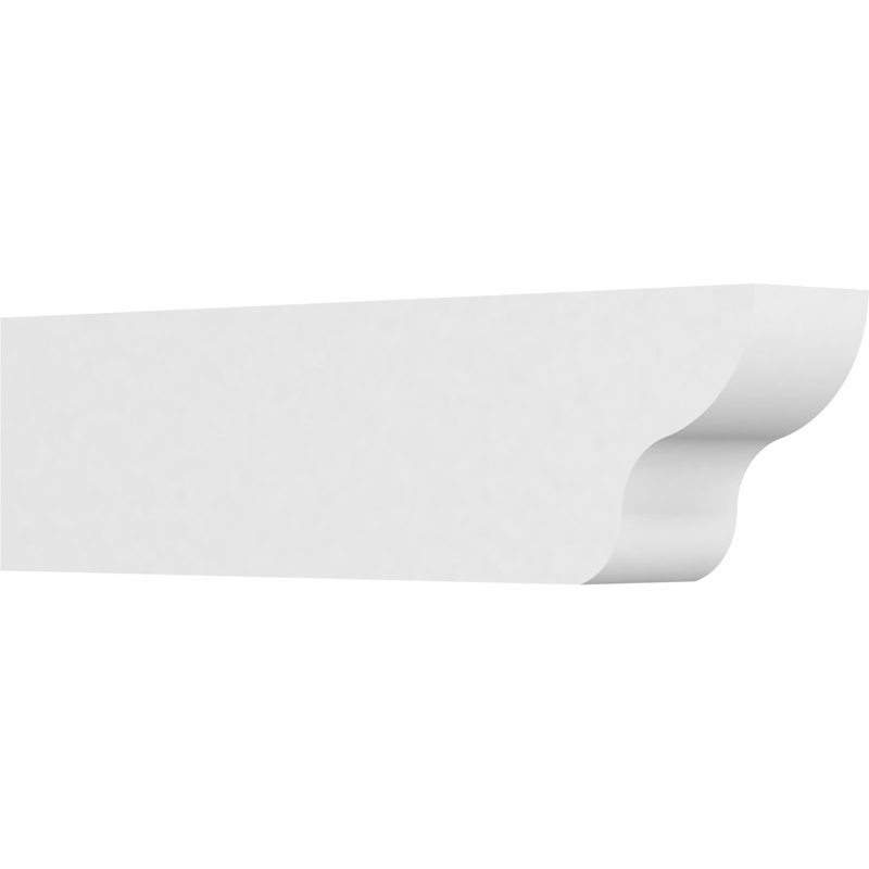 5"W x 8"H x 30"L Standard Greensboro Architectural Grade PVC Rafter Tail, 8"H x 5"W x 30"D