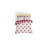 Luxurious Quilt Cover Set, Claret Red & White | 65% Cotton / 35% Polyester, Machine Washable | 2 Envelope Pillowcases (19.7 x 31.5 inches), Perfect for Holiday & Christmas Decor-402711411