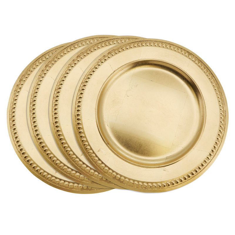 Reynold Melamine Charger, Gold