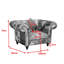 Reger Upholstered Chesterfield Chair