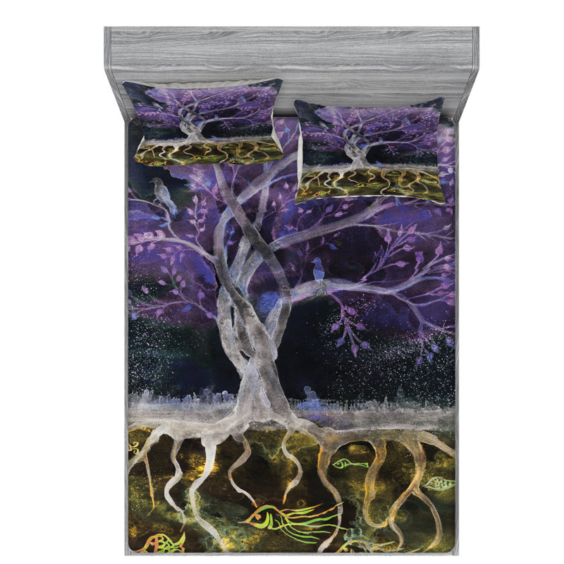 Microfiber Sheet Set, Full Sheet Set with Fitted Sheet