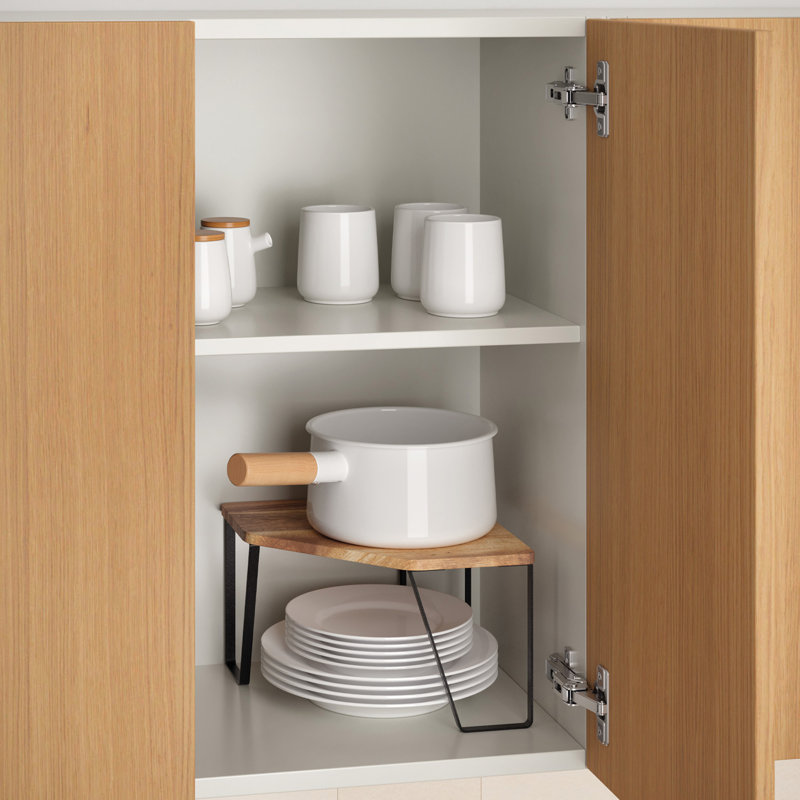 Freestanding Wood Spice Rack