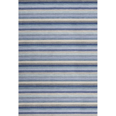 Jazzy Handmade Wool Blue/Indigo Rug