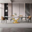 Chaise d'appoint rembourrée en similicuir Modern-1274709406