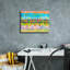 «Birds On A Line» par Dean Russo, art mural sur toile-2115764043