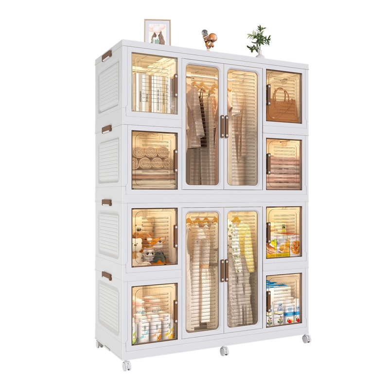 Organisateur de garde-robe portable pour vêtements