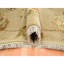 Tapis oriental brun en laine et en soie 8 pi x 10 pi à motif botanique noué à la main D6326227080645418AAABCAA0CE63AB3