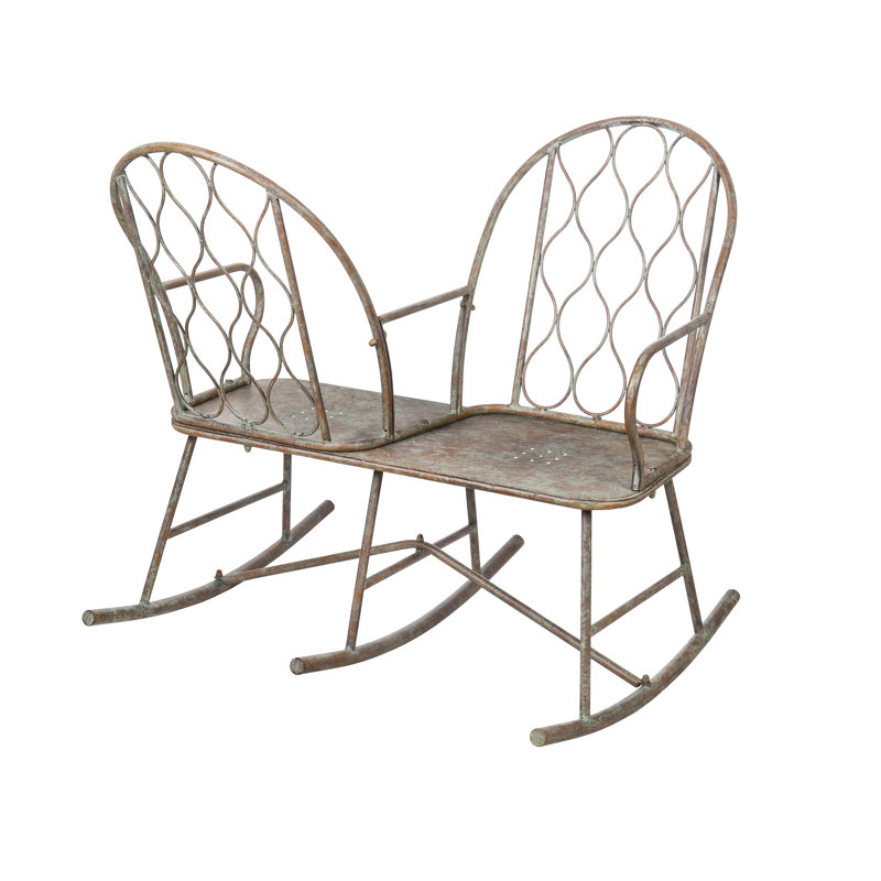 Banc à bascule 2 sièges tête à tête-a-tête à tête