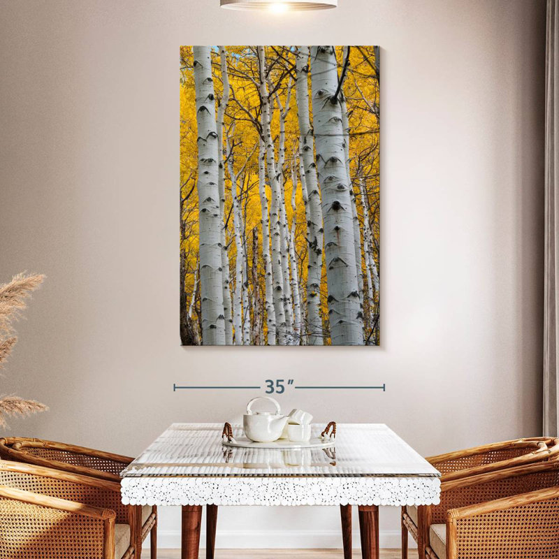 Troncs Alvord Aspen Forest, H 51 po x l 34 po
