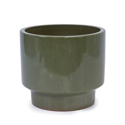 3 pièces, antique brillant, pots de fleurs en céramique, n'importe quel endroit intérieur ou extérieur, intempéries, pièce de drainage, et verdure, trou, toutes performances