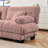 Chenille Cloud Couch 2 Seater Sofa with Ottoman-1029991958-1015567003