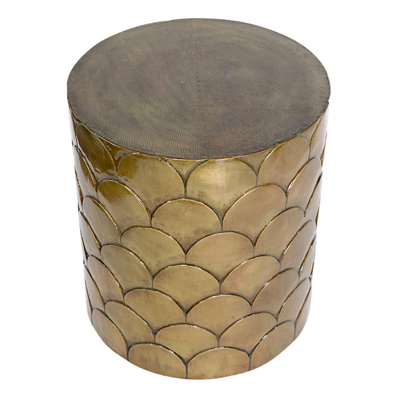 table de bout cylindriques