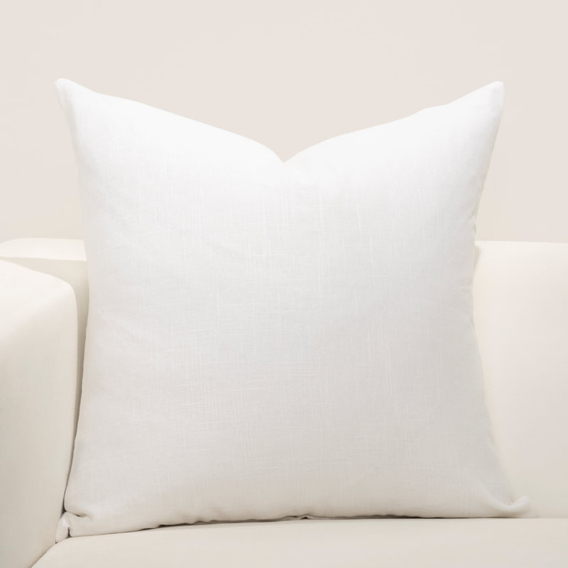Legend Pillow, Ivory, Square 18", Polyester/Polyfill
