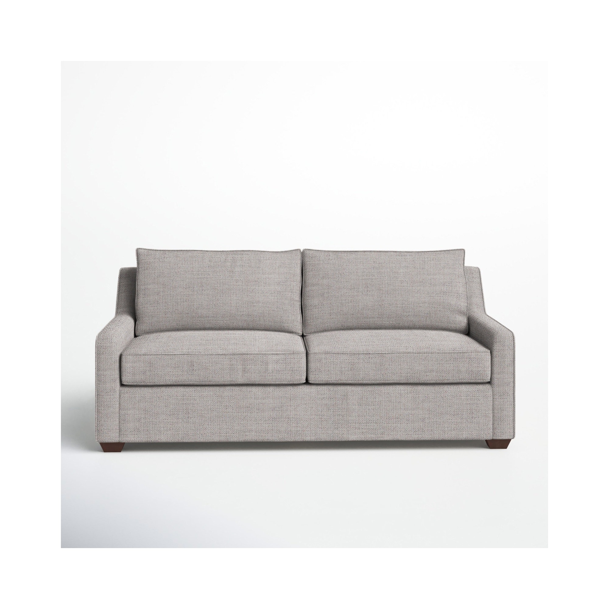 Gemi 72'' Upholstered Sleeper Sofa, Sunbrella® Cast Silver