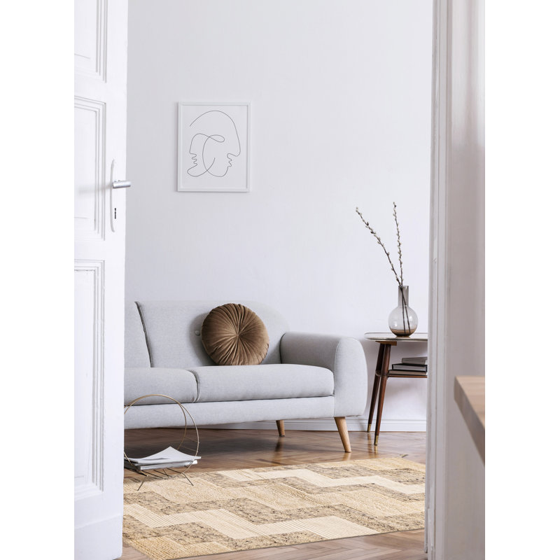 Tapis crème Looma 4 pi 11 po x 7 pi 10 po
