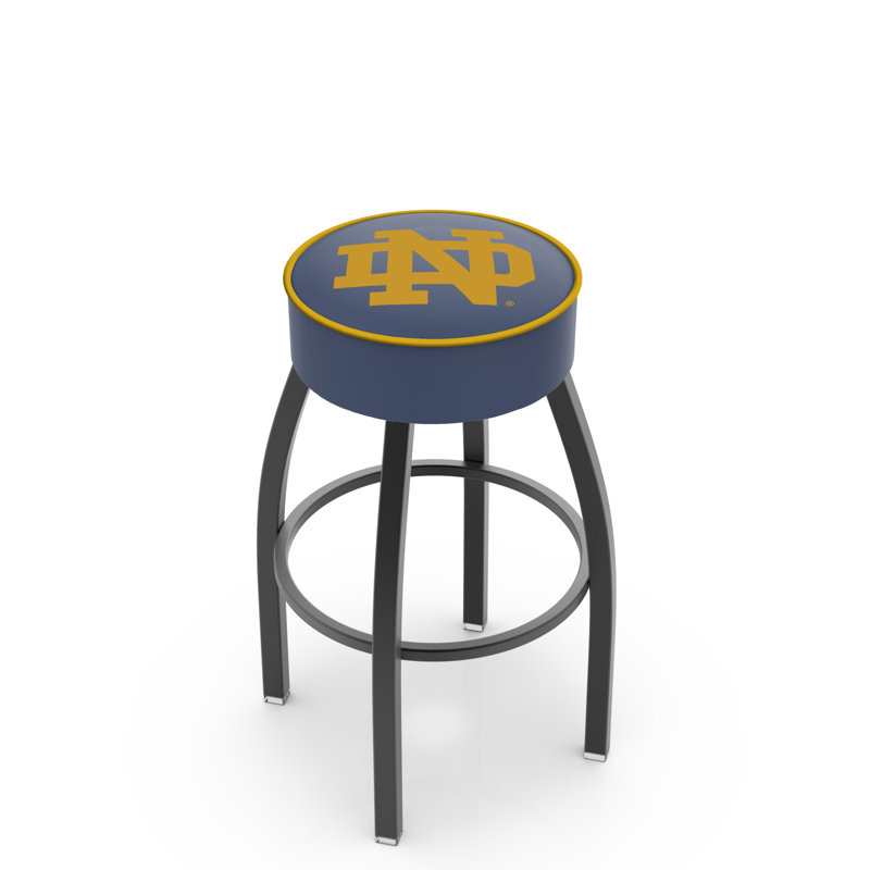 Tabouret de bar et de comptoir NCAA, Notre Dame, Noir, Tabouret de bar (assise de 30 po de hauteur)