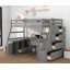 Lit mezzanine simple avec tiroirs Graettter-1185204990