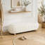 Pouf de rangement à couvercle rabattable en chenille de 140 cm de large, banc d'appoint moderne et minimaliste avec pieds en bois d'hévéa pour salon, entrée, dortoir, chambre-2007625094