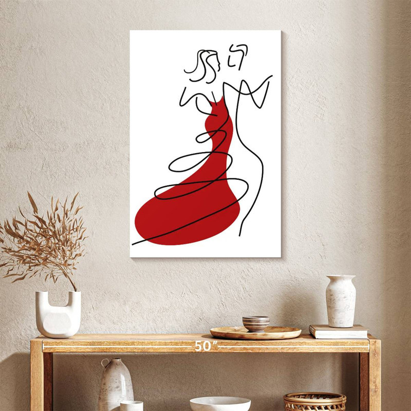 Danseurs de salon abstraits Enn, H 36 po x l 24 po