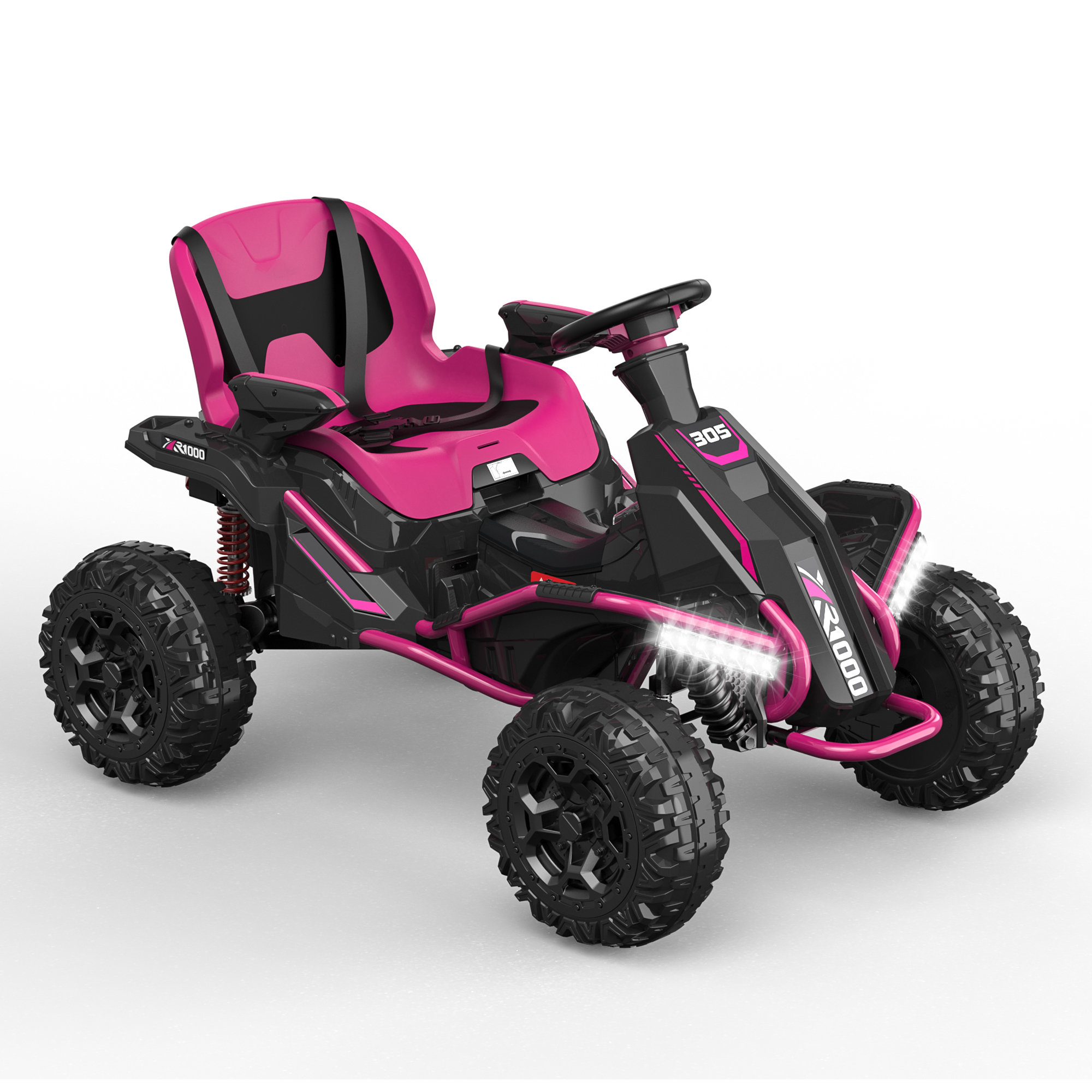 ARBELI 24V 4WD Powered Ride on Car for Big Kids w/ 4 Powerful Motors