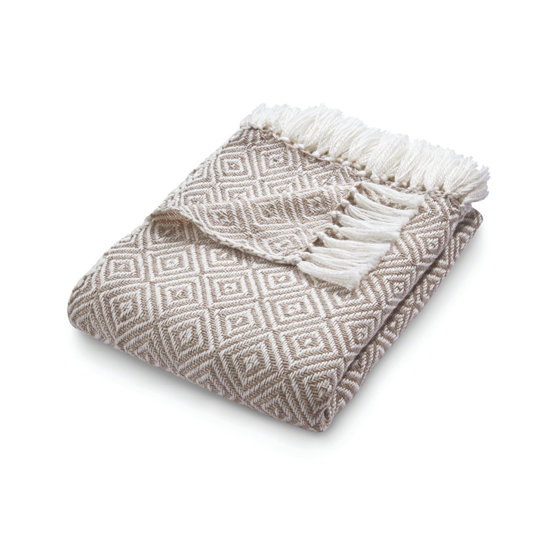 Stauton Throw Blanket, Natural